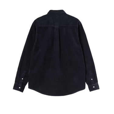 Carhartt WIP ls madison cord shirt dark navy | Blue Express