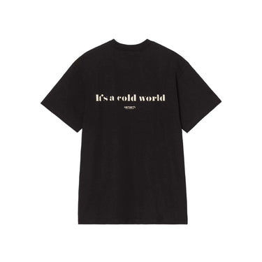Carhartt WIP ss cold world tshirt black | Blue Express