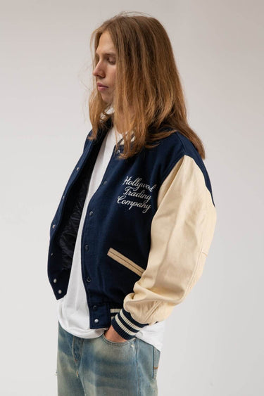 Hollywood Trading Company giacca COLLEGE - EMBROIDERY MAN