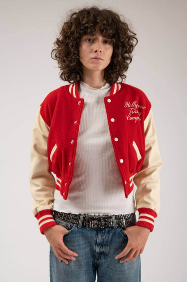 Hollywood Trading Company giacca COLLEGE - EMBROIDERY WOMAN