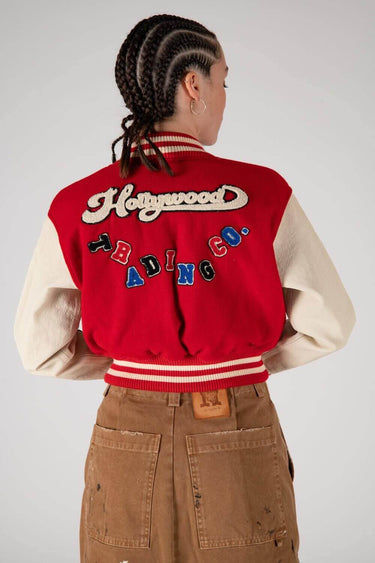 Hollywood Trading Company giacca COLLEGE - SHIELD