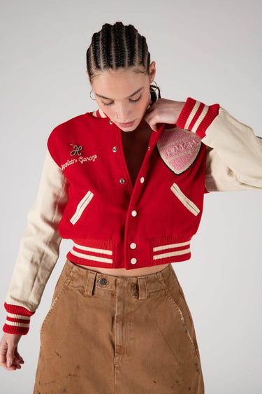 Hollywood Trading Company giacca COLLEGE - SHIELD