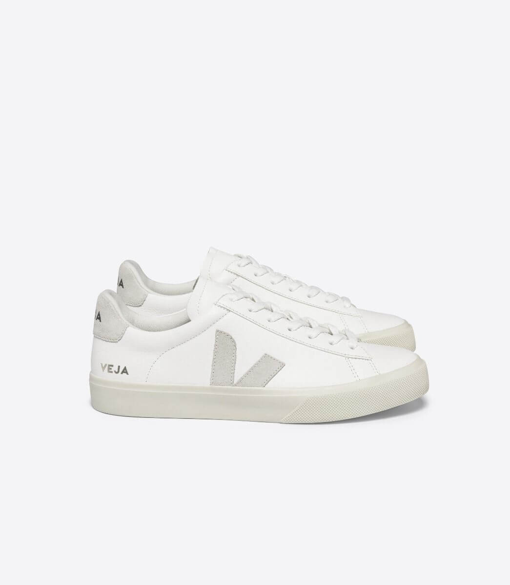 Veja Campo Chromefree Leather White Natural