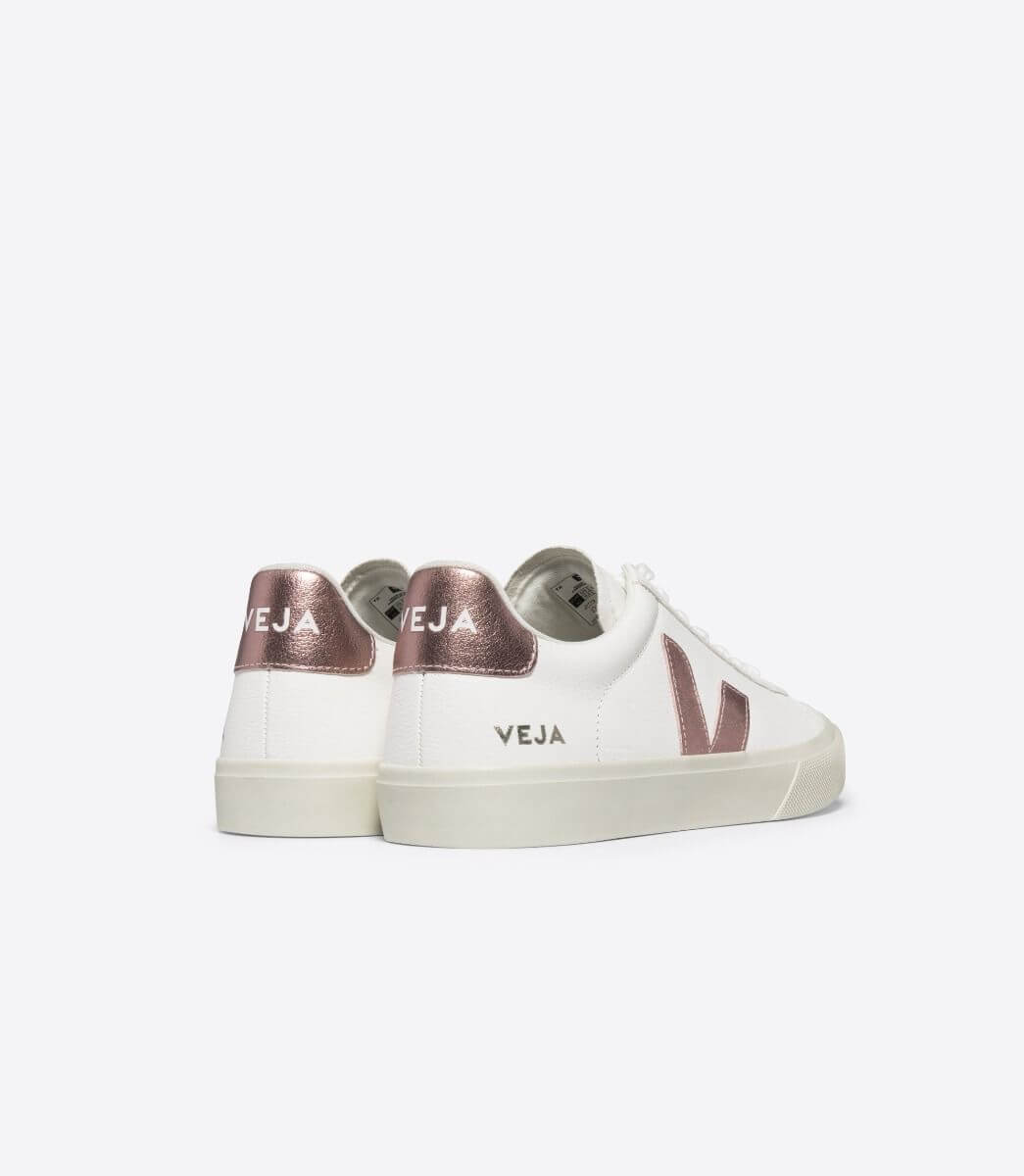 Veja Campo Chromefree Leather White Nacre