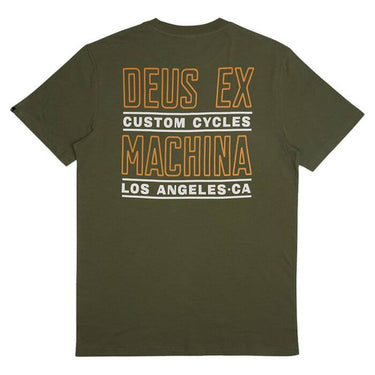 Deus Ex Machina t-shirt Deus 356 Beam Tee - Loden Green