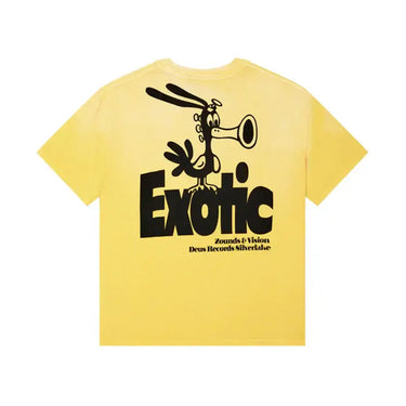 Deus Ex Machina T-SHIRT Zounds Tee Golden Rod Yellow