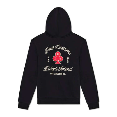 Deus Ex Machina FELPE basto zip hoodie Black