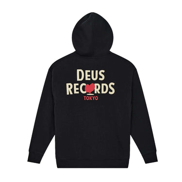 Deus Ex Machina FELPE deep cut hoodie Black