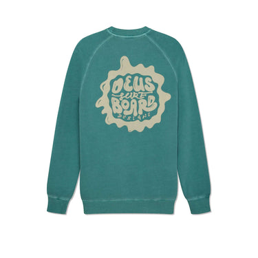 Deus Ex Machina FELPE penzance reverse crew Hunter green