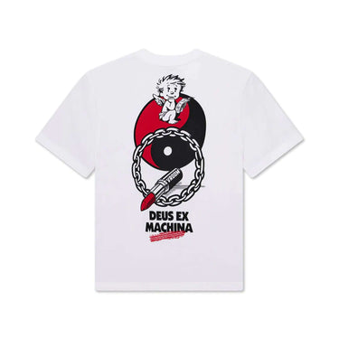Deus Ex Machina roughneck tee Vintage white | Blue Express