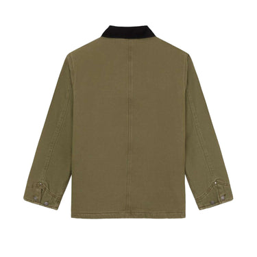 DICKIES Chore Lined Canvas Jacket military green | Blue Express