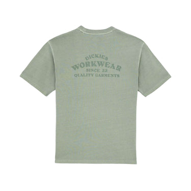 DICKIES Christiana Midweight Garment Dyed T-Shirt sea spray | Blue Express