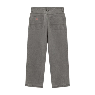 DICKIES Relaxed double knee jeans grey wash tinted | Blue Express