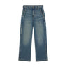 DICKIES Stevensville carpenter loose jeans khaki tinted blue | Blue Express