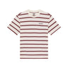 DICKIES York Striped Midweight T-Shirt egret | Blue Express