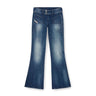 DIESEL JEANS bootcut jeans d-hush 0adbq denim