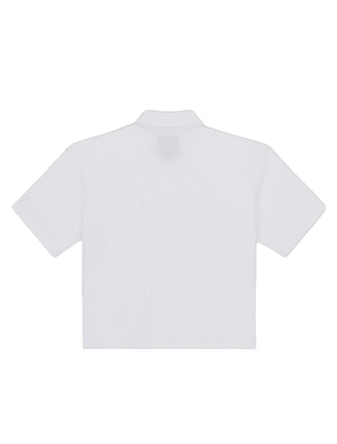 Dickies W' Cropped Short-Sleeve Work Shirt | Blue Express