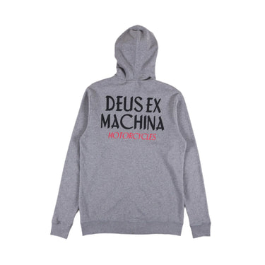 Deus Ex Machina felpa Deus Chincilla Hoodie - Grey Marley