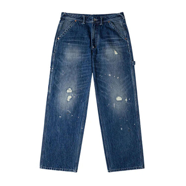 EVISU Jeans Vintage Washed Denim Indigo | Blue Express