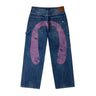 EVISU Jeans Vintage Washed Denim Indigo | Blue Express