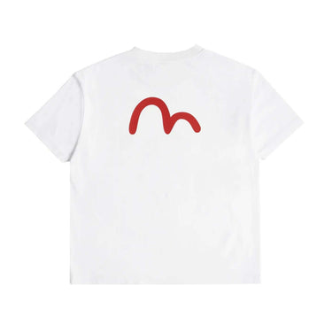 EVISU Tiger Seagull SS Tee White | Blue Express