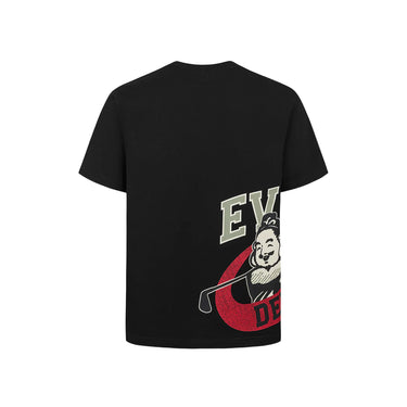 Evisu GODHEAD GOLFING PRINT REGULAR FIT T-SHIRT | Blue Express
