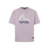 Evisu LOGO AND SEAGULL PRINT RELAX FIT T-SHIRT | Blue Express