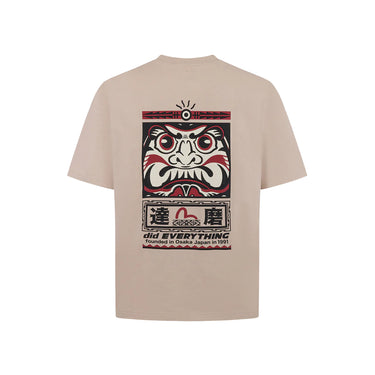Evisu SEAGULL AND DARUMA TOTEM PRINT REGULAR FIT T-SHIRT | Blue Express
