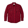 FILSON CAMICIE alaskan guide shirt red black plaid