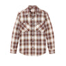 FILSON CAMICIE THE RANGELAND FLANNEL SHIRT red brown