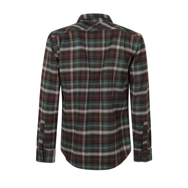 FILSON CAMICIE VINTAGE FLANNEL WORK SHIRT brown cream mult