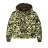 FILSON OUTERWEAR WAXED DOWN JACKET tundra shrub camo