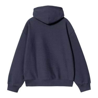 Carhartt WIP Hooded Label Script Sweat | Blue Express