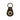 Hollywood Trading Company Studded Keyring Black | Blue Express