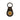 Hollywood Trading Company Studded Keyring Orange | Blue Express