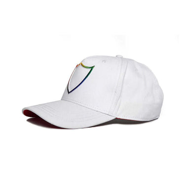 Hollywood Trading Company cap HTC RAINBOW WHITE BASEBALL CAP