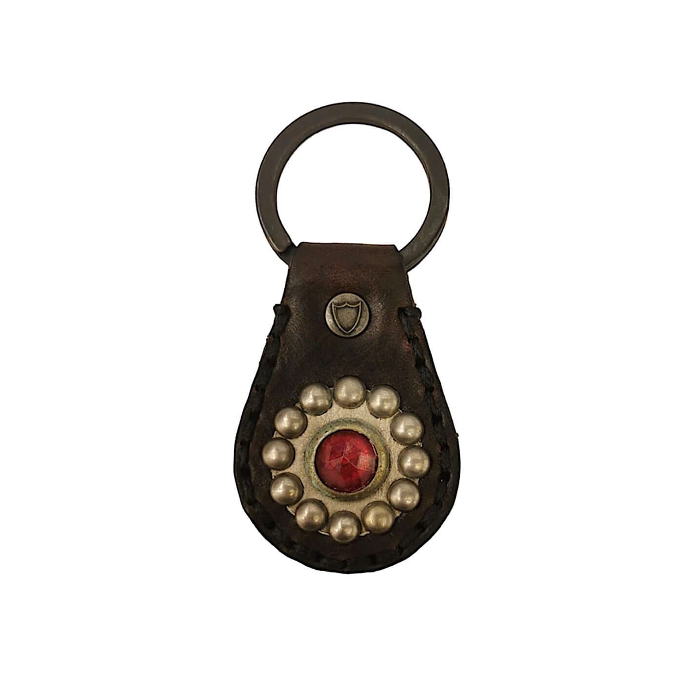 HTC L.A. Studded Keyring Red