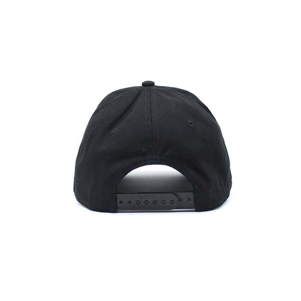 HTC SIDE CAP Black baseball cap , round crown with eyelets , htc logo embroidered on the side, adjustable strap on the back. One size fits all. 100% cotton. HTC LOS ANGELES