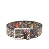 Hollywood Trading Company 5.000 Studs Flowers Belt | Blue Express