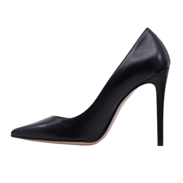 ANNA F. SCARPE Décolleté Donna Anna 1394 in Nappa Nera