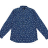 FRIENDS OF HTC Friends of HTC Regular Fit Printed Shirt | Blue Express