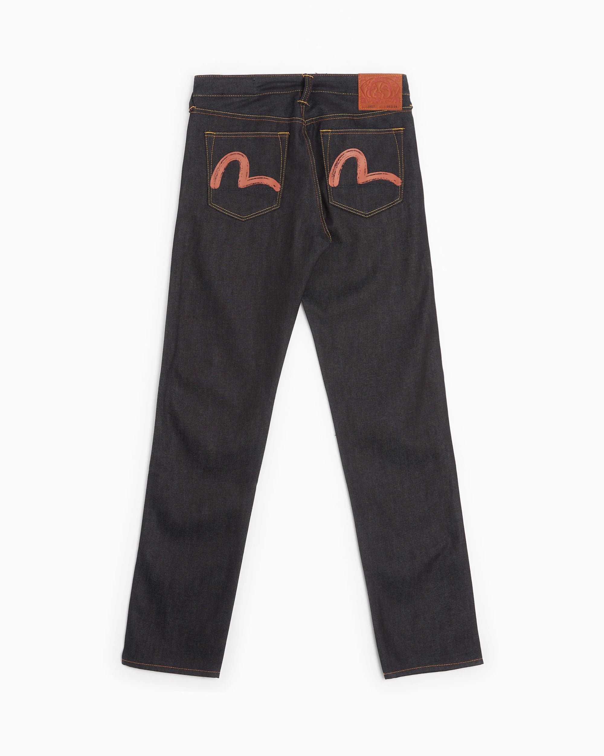 EVISU Seagull Men's Carrot Fit Denim Pants