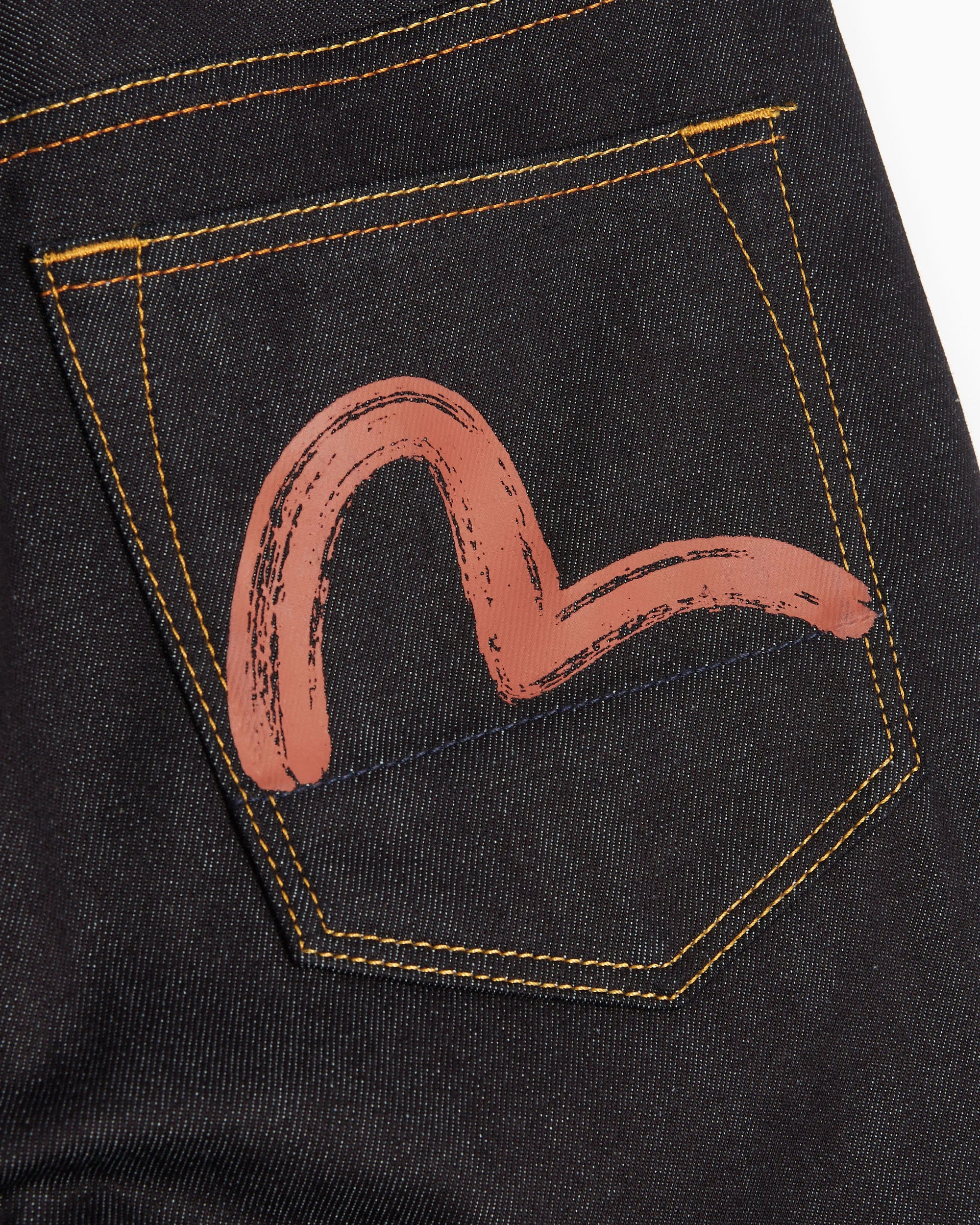 EVISU Seagull Men's Carrot Fit Denim Pants