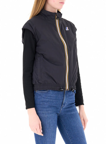 K-Way OUTERWEAR LE VRAI 4.0 CARINE WARM Usy black pure