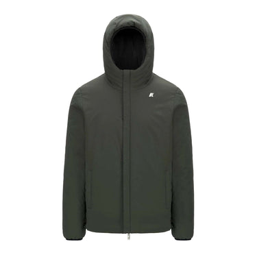 K-Way JACK ST WARM REVERSIBLE BLACK PURE-GREEN BLACKISH | Blue Express