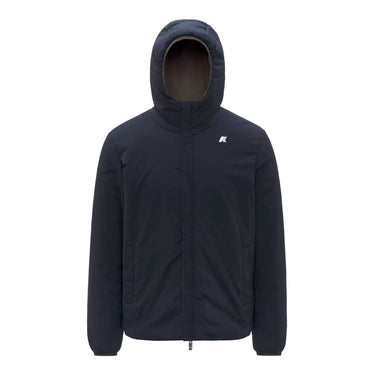 K-Way JACK ST WARM REVERSIBLE BLACK OLIVE-BLUE DEPTH | Blue Express