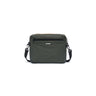 K-Way moire ripstop shoulder bag green blackish | Blue Express