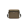 K-Way moire ripstop shoulder bag orange brownish | Blue Express