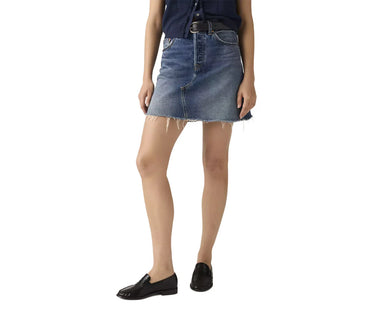 Deconstructed Skirt - Free Lunch Blue