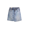 Levi's GONNE-SHORTS w Deconstructed Edge Skirt Upon Reflection Blu